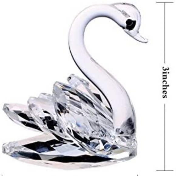 H&D Sparkle Swan Figurine - Picture 3 of 7
